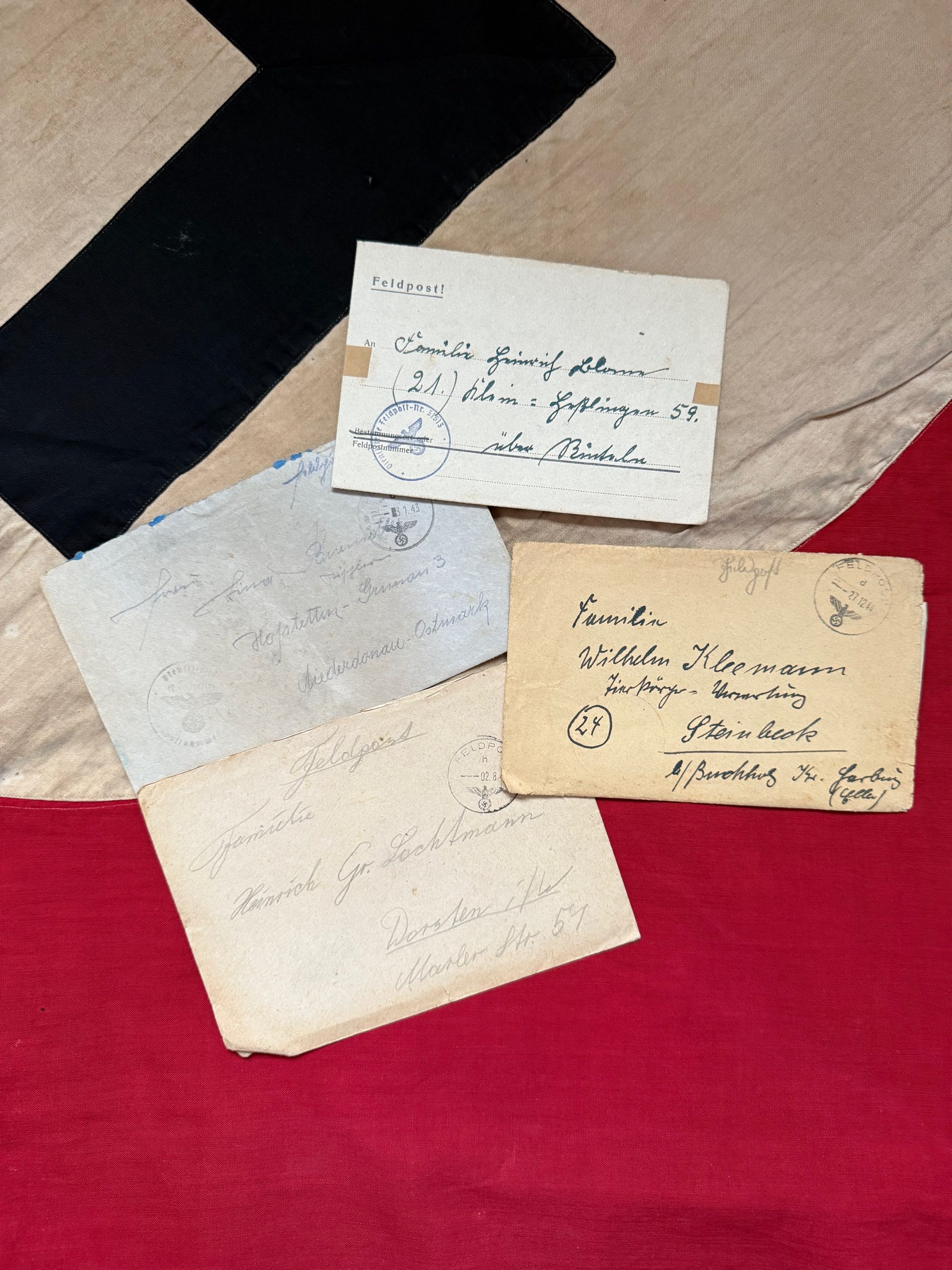 Feldpost/letter Collection of 4